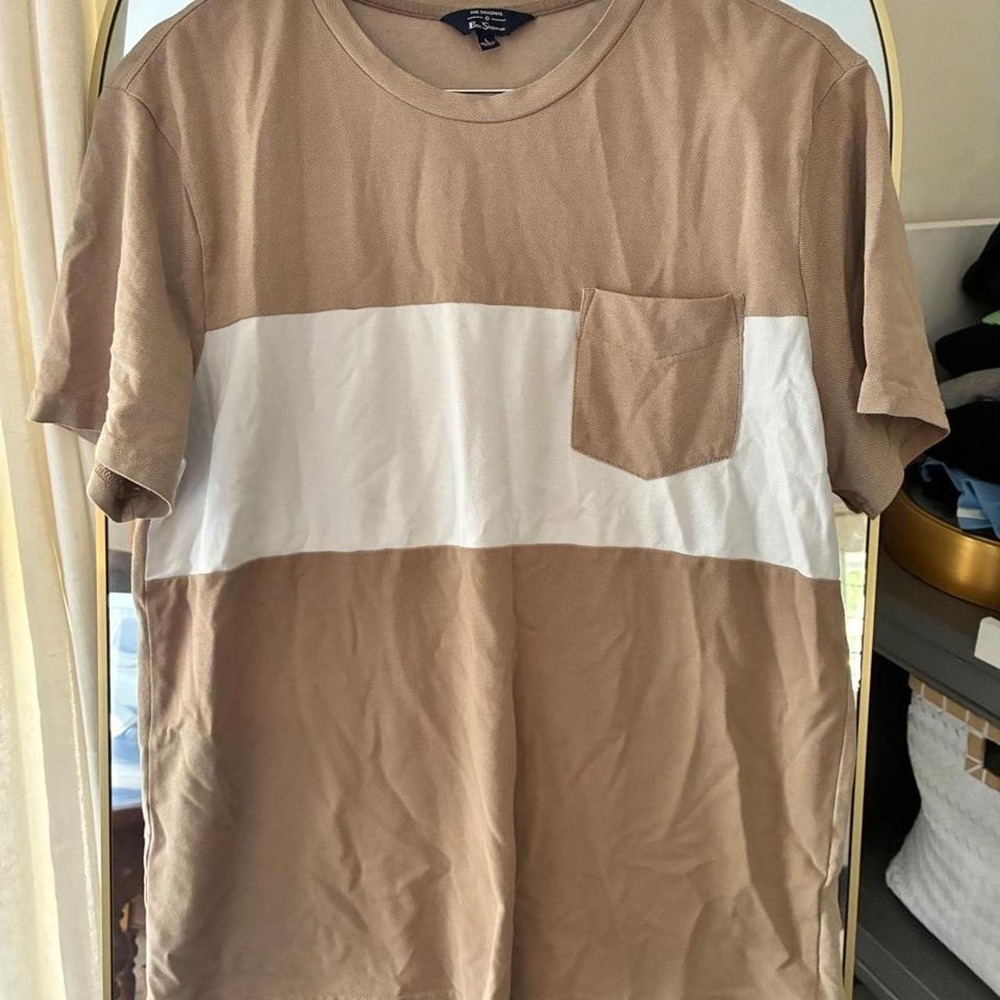 Ben Sherman pique polo tee